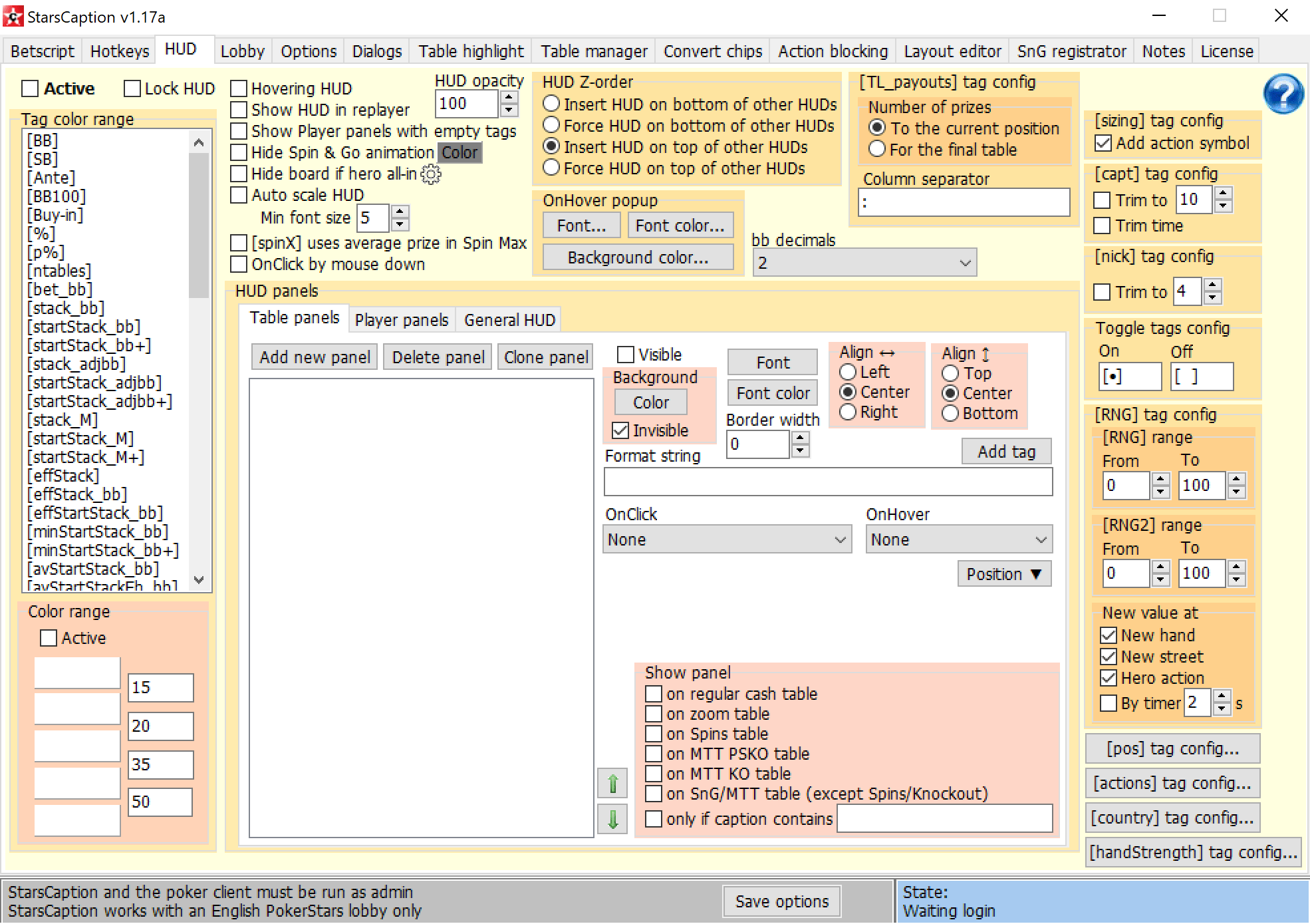 poker caption software