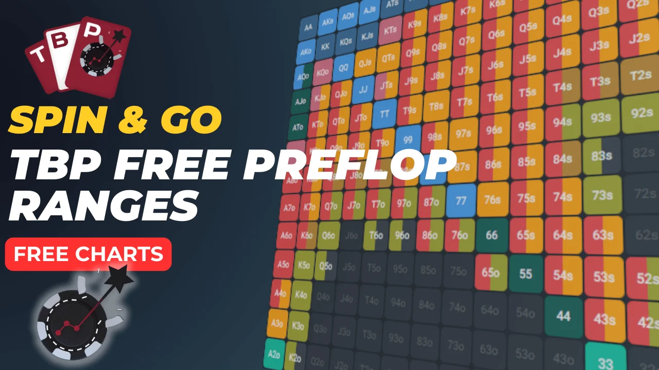 Spin and go free preflop ranges